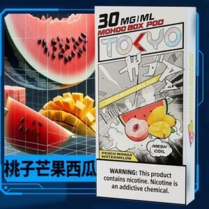 【桃子芒果西瓜】TOKYO Moohoo Box東京魔盒煙彈|12ML 10000口